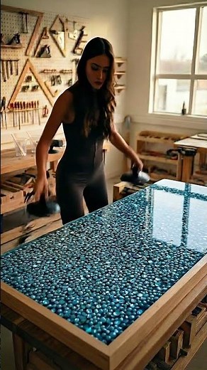 How I Made a High-End Mother of Pearl Inlay Table (Luxury DIY)