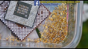 106K views · 441 reactions | extracting gold from cpu computer scrap.  www.youtube.com/@MakeGold/videos Older ceramic CPU's typically have a higher gold content than modern organic CPU's. #cpu #Extractinggold #goldfromcpu | Archimedes Channel | Facebook