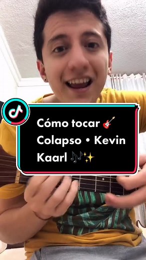 Aprende a tocar Colapso en guitarra con Kevin Kaarl