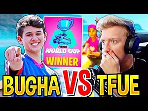 BUGHA *DESTROYS* TFUE 1v1 Creative! (World Cup WINNER vs TFUE)