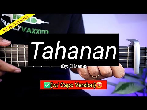 Tahanan – El Manu Easy Guitar Lesson for Beginners (With Chords & Lyrics) #shopeetagtowin