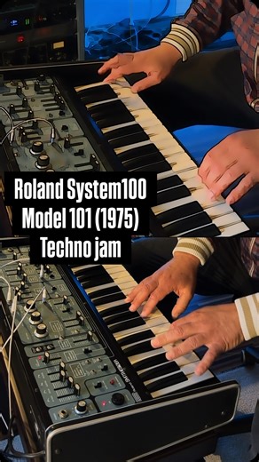 120 reactions · 11 shares | Roland System 100 Model 101 (1975). Powerful Monosynth with 1 VCO. Full Video about this synth on my YouTube channel. #franzkreimerkeys #havefunwithkeyboards #analogsynthesizer #rolandsystem100 | Franz Kreimer Keys | Facebook