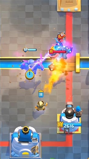 Evo blue dragon and 2 Megaknights vs Evo pekka & evo wizard #clashroyale #nabatidao