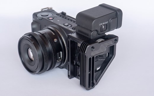 DPL 适马 fp & fp L EVF-11硬盘挂架功能演示 M42 SSD