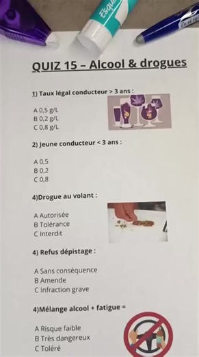 Apprendre le code la route facilement #quiz #quizz #codedelaroute #toi #france