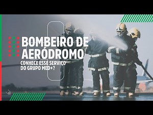 Conhece o serviço de Bombeiro Aeródromo do Grupo Med+?