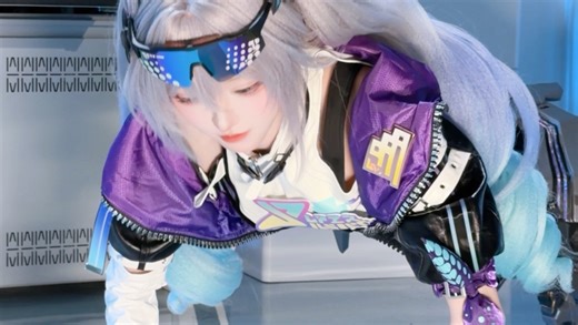 狼尊撑地失败了