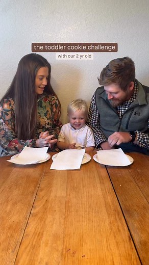 “Oh… I’m sorry Mama!🥹” #toddlercookiechallenge #cookiechallenge #babies #momof3 #family #followtheforsyths #momlife | Joy Forsyth