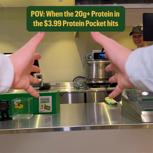 For those with good taste... try Subway's NEW Protein Pockets packed with 20g protein & fresh veggies for $3.99. | Subway