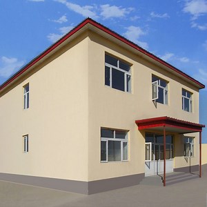 [Hot Item] White Metal Barn Modular Steel Frame Steel Structure Workshop