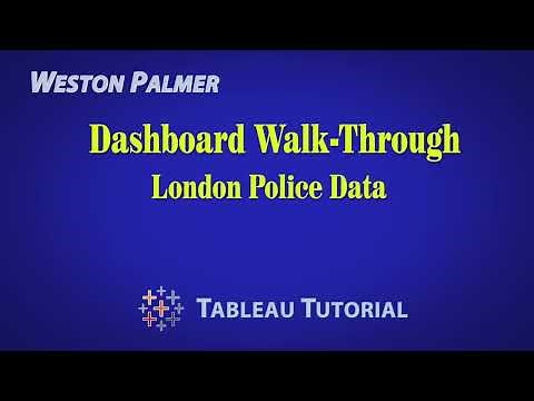Tableau Walk-Through - Police Data dashboard