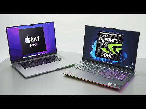 Can the M1 Max MacBook BEAT an RTX 3080 Laptop?