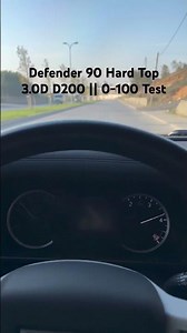 Land Rover Defender 90 Hardtop Acceleration || 0-100 Test || Hızlanma