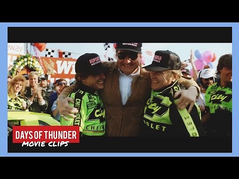 Days of Thunder (1990) movie clips - 3 Tom Cruise's first win
