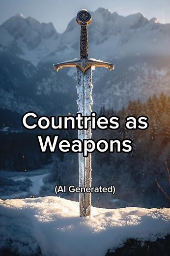 Ai Draws Countries as Weapons!