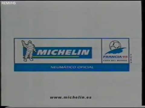 MICHELIN World Cup 1998 10-second commercial+website (Spain, 1998)