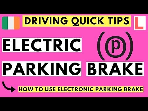How To Use An Electronic Parking Brake - Simple Demo!