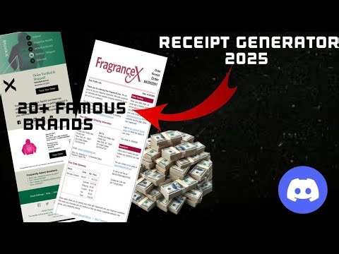 “FREE?” Receipt generator for Reselling (20+brands)