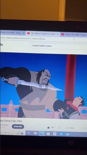 Disney Pixar’s A Bugs Life Mulan Gets Mad At Hopper And Teaches Hopper A Lesson To Death