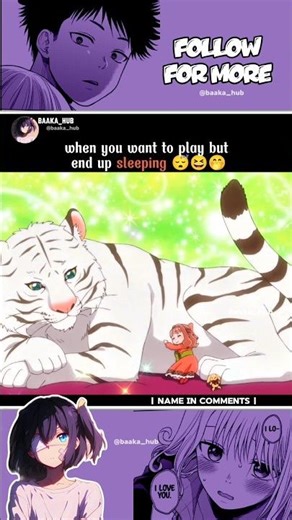 Kawaii little angel 😩😍[Fluffy Paradise] #anime #baakahub #kawaii#fluffyparadise