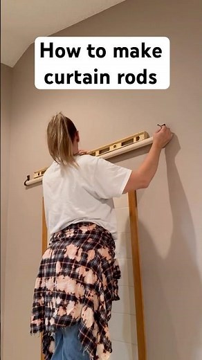15 Days of DIY- Day 15- how to make curtain rods