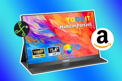 Este monitor lo puedes llevar en la mochila y solo necesita un USB-C: menos de 1,500 pesos en Amazon