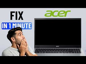 [FIXED] Acer Laptop Won't Turn On But Power Light Is On
