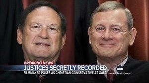 16K views · 326 reactions | A liberal filmmaker posing as a conservative Christian released secret audio recordings of Supreme Court Justices John Roberts, Samuel Alito, and Alito's wife. She defends her undercover tactics after facing criticism. Pierre Thomas reports. https://trib.al/D42Vxy0 | ABC World News Tonight with David Muir | Facebook