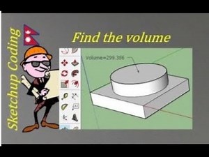 Volume Of Solid Objects | Sketchup Coding