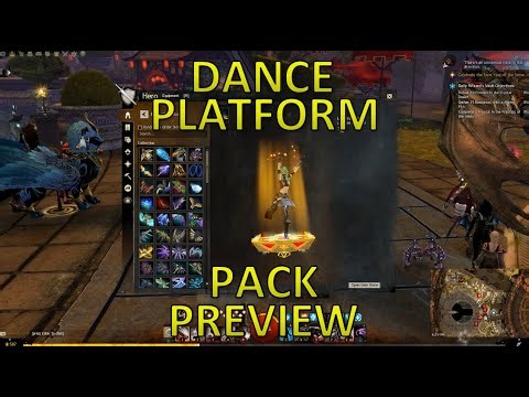 GW2 - Feb. 3, '26 - BLC New Item Preview (Dance Platform Package - Glider/Chair/Emote)