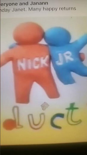 nick Jr productions clay logo