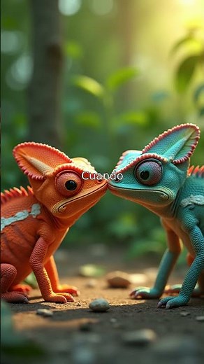 ¿Por qué los camaleones cambian de color? 🦎✨