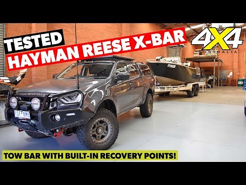 The D-Max gets a Hayman Reese X-Bar | 4X4 Australia