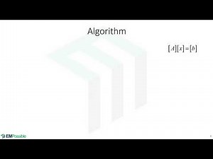 Lecture -- LU Decomposition