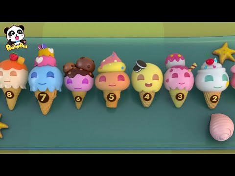 What Happened to Baby Panda's Ice Creams? | Ice Cream Song | Number Song for Kid| BabyBus