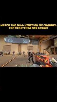 Watch the full video on my channel for stretched res guide! #valorant #shorts