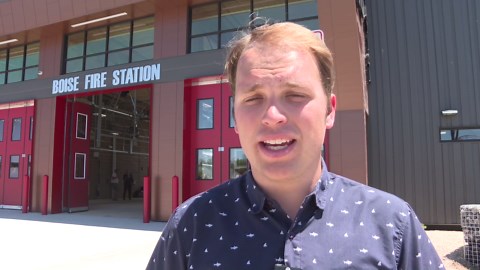 Boise firefighters mourn fallen colleagues as new fire station 13 opens in Northwest Boise
