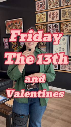 Momentum Tattoo | Garland Tattoo Shop on Instagram: "💥Friday the 13th x Valentine’s Flash Weekend 💘 OFFICIAL INFO • First Come, First Served • Doors open at 11AM — Friday & Saturday • Cash or Card accepted • Flash only — no changes or additions • Must be 18+ with valid ID PIERCING SPECIALS ✨ Friday the 13th • $30 Helix & Nose piercings ❤️ Saturday the 14th • $50 Lobe sets, Septum, & Rook piercings While supplies last 📍 Downtown Garland Square 532B Main St, Garland TX"