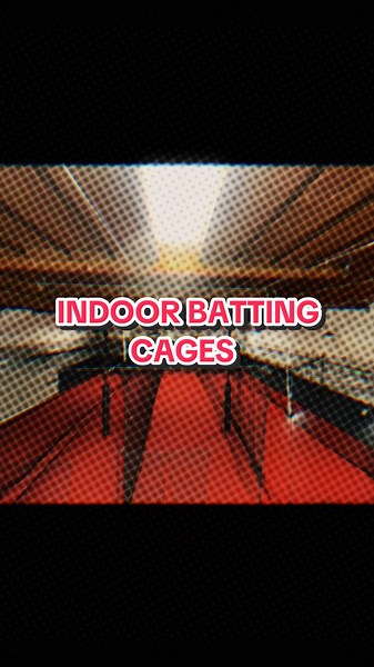 Custom indoor batting cages, manufactured and installed start to finish. 🔴⚫ Built for a lot of reps, built to last. Proud to deliver this private facility build on behalf of @BSN SPORTS — this is what Collins Company does best. #AthleticFacilities #BattingCages #SportsNetting #CollinsCompany #BSNSports