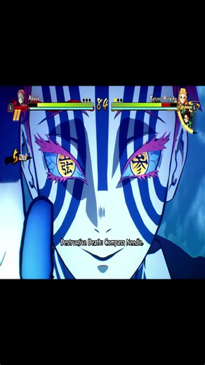 Akaza's Compass Needle Technique in Demon Slayer Gameplay
