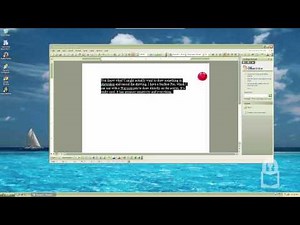 ASMR Typing on Microsoft Word 2003 with my Buddy The Dot