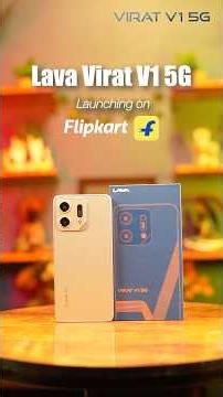 Biggest launch just dropped!! Lava and Flipkart have launched the Virat Series.