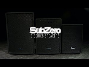 SubZero C Series Speakers | Gear4music