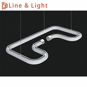 [Hot Item] Bendable LED Channel Suspended Aluminum LED Profile Extruction with 270degree Beam Angle
