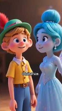 “Pinocchio’s Magical Wish 🌟 | A Lesson in Honesty and Bravery |