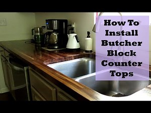 Kitchen Butcher Block Installation - DIY Guide & Money Saving Tips
