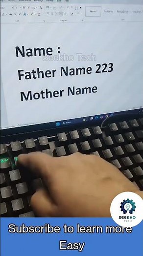 Colon symbol in 💻MSword | #learning #keyboard #msword #computer #windows #computer #trending #viral