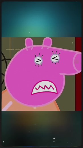 Mummy Pig farted and Peppa flew away #usa #animation #peppapig #cartoon #fyp