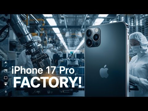 How iPhone 17 Pro Is Made 🔥 Inside Apple’s Futuristic Factory | Full Manufacturing Process Explained