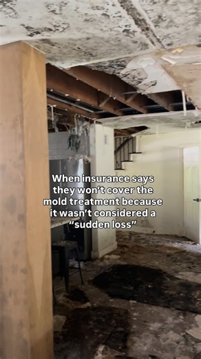 TruOrganic Restoration Houston on Instagram: "Insurance policies are designed to cover sudden, accidental events, not conditions that develop over time. Covered examples (sudden loss): • A pipe bursts and floods a room overnight • A water heater suddenly fails and leaks • A roof is damaged by a storm and water enters immediately Not covered (gradual / long-term): • Slow plumbing leaks behind walls • Chronic humidity or condensation • Long-term roof seepage • Mold that developed over weeks, month